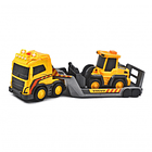Dickie - Camião Reboque com Escavadora Volvo 2