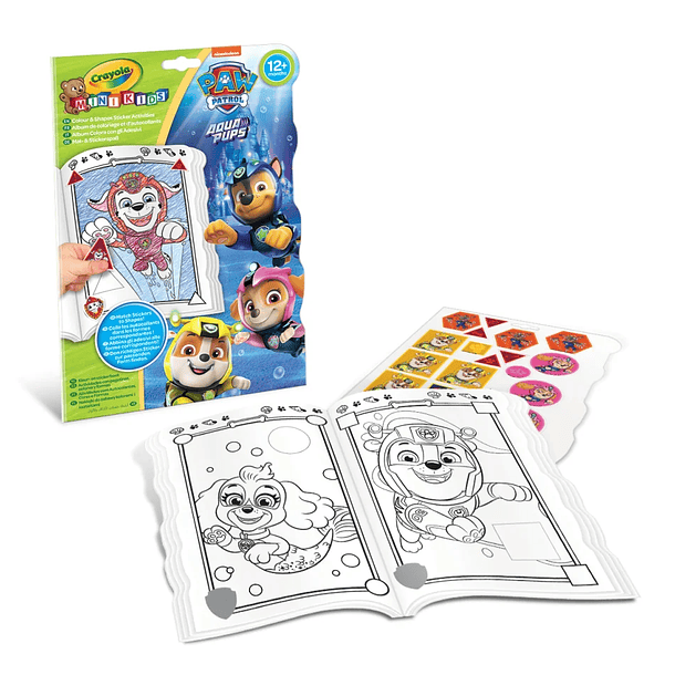 Crayola Color & Sticker - Patrulha Pata 