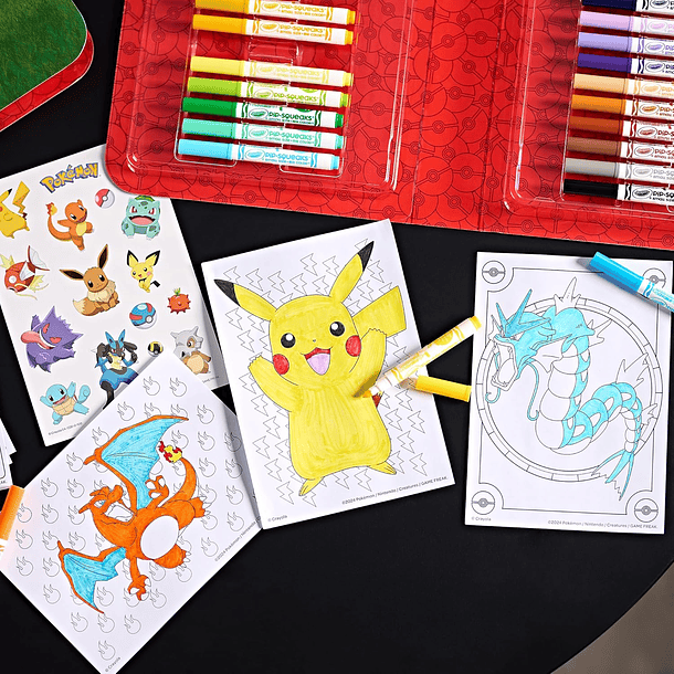 Crayola - Colours & Sticker Kit Pokémon 3