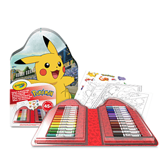 Crayola - Colours & Sticker Kit Pokémon