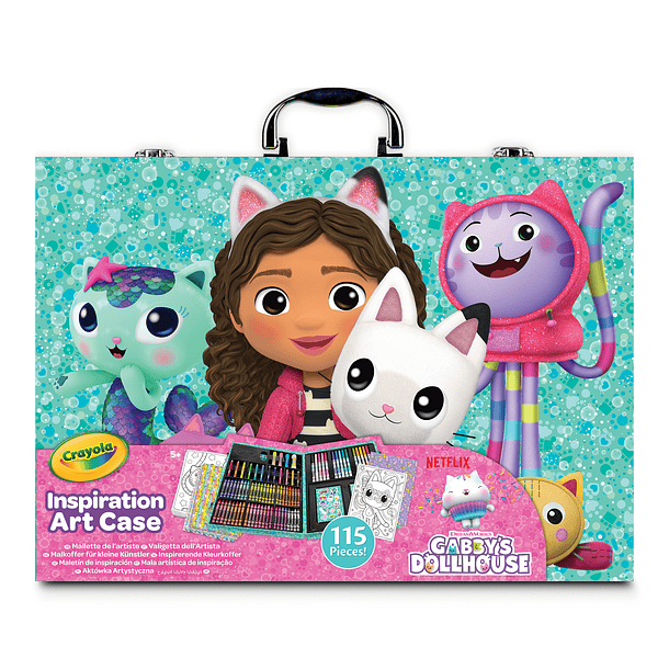 Crayola - Mala com Kit de Artista Gabby's Dollhouse 1