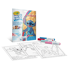 Crayola Color Wonder Mess Free - Lilo & Stitch com 4 Marcadores