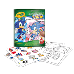 Crayola Color & Sticker - Sonic