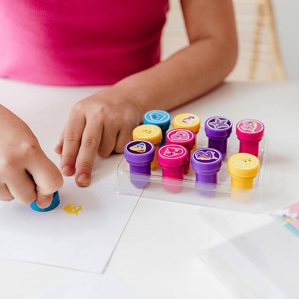 Unicórnio - Conjunto com 12 Carimbos 4