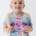 Unicórnio - Caderno Sticker by Number 10