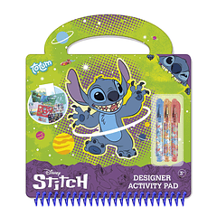 Stitch - Caderno Designer com Atividades
