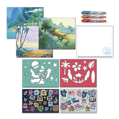 Stitch - Caderno Designer com Atividades