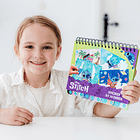 Stitch - Caderno Sticker by Number 7