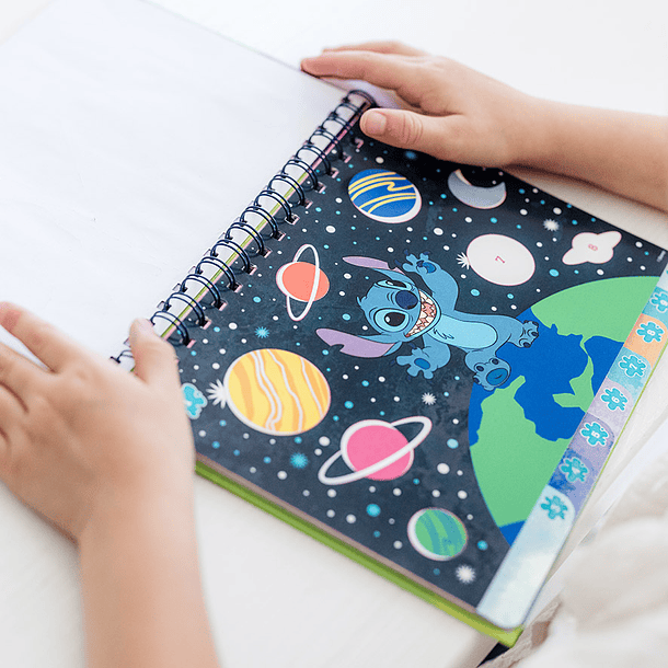 Stitch - Caderno Sticker by Number 3