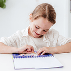 Stitch - Caderno Sticker by Number 6