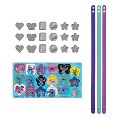 Stitch - Kit Pulseiras Brilhantes com Pingentes