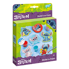 Stitch - Pintar com Moldes de Gesso