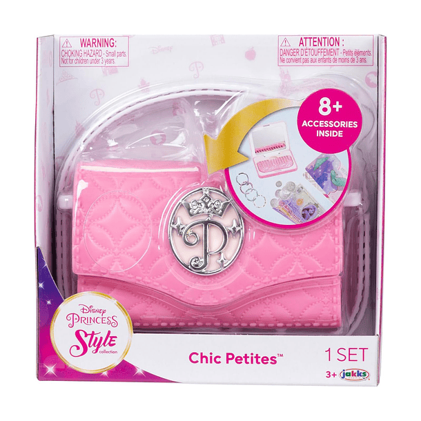 Disney Princess - Mini Mala Ariel com Acessórios Chic Petites 1