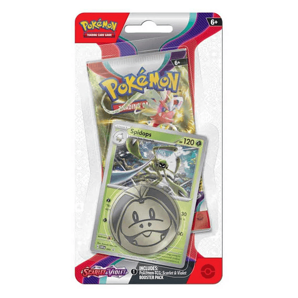 Pokémon Scarlet & Violet - Spidops Checklane Blister (EN) 