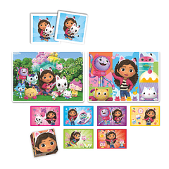 Edukit 4 em 1 - Gabby's Dollhouse