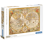 Puzzle 2000 pçs - Mapa Antigo 1