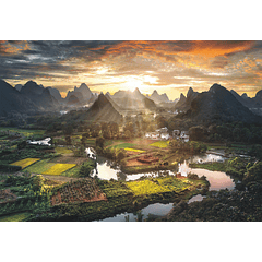 Puzzle 2000 pçs - View of China