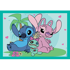 Puzzle 4 em 1 - Stitch