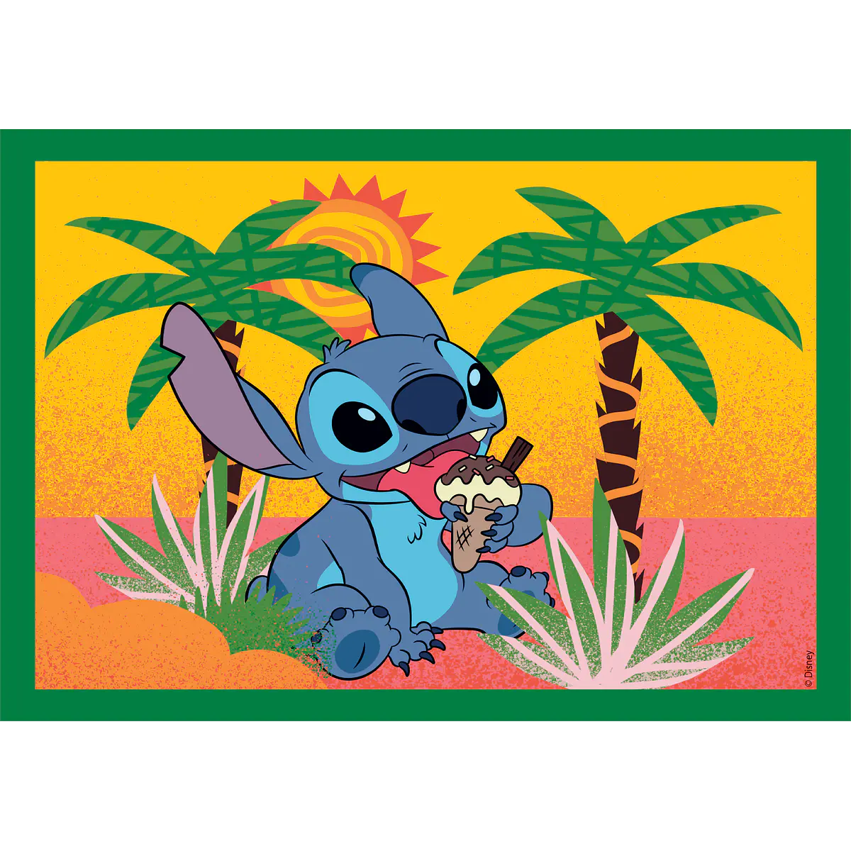 Puzzle 4 em 1 - Stitch | Cubos Luminosos