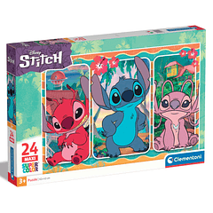 Puzzle Maxi 24 pçs - Stitch