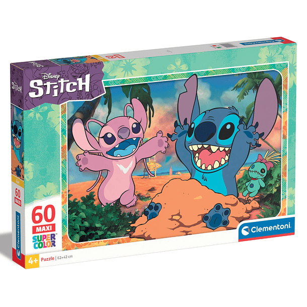 Puzzle Maxi 60 pçs - Stitch 1