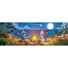 Puzzle Panorama 1000 pçs - Stitch