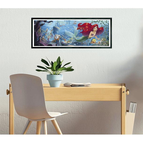 Puzzle Panorama 1000 pçs - A Pequena Sereia 3