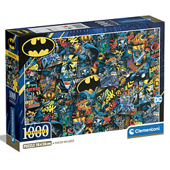 Puzzle Impossible 1000 pçs - Batman