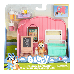 Bluey - Mini Playset Loja de Gelados