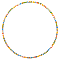 Arco Hula Hoop - Stitch