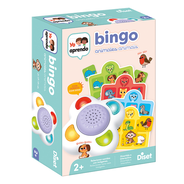 Eu Aprendo Bingo de Animais 1