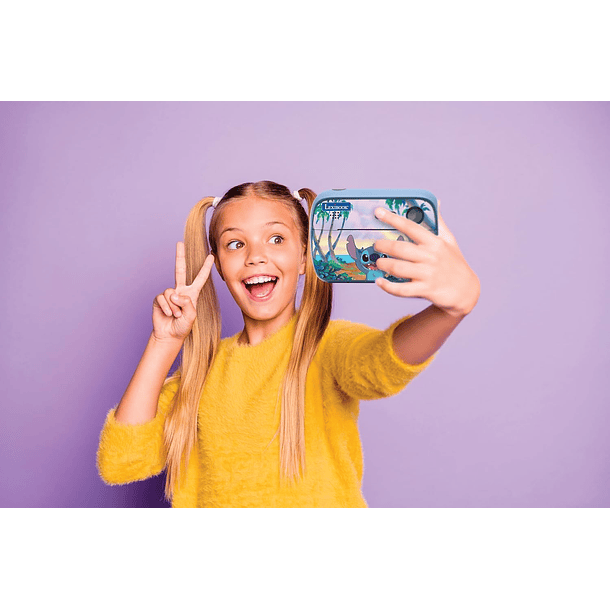 Lexibook - Câmara Digital com Impressora Instantânea Stitch 5