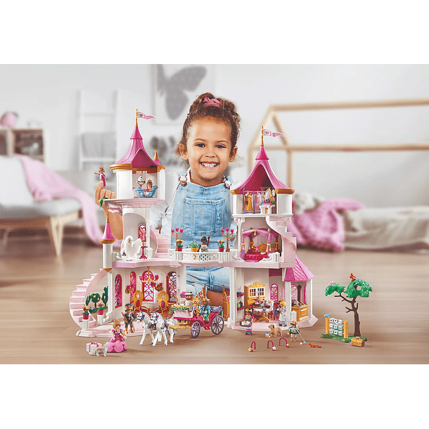 Castelo de Princesas com Casal da Realeza 3