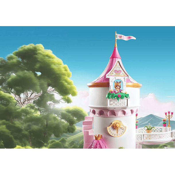 Castelo de Princesas com Casal da Realeza 4