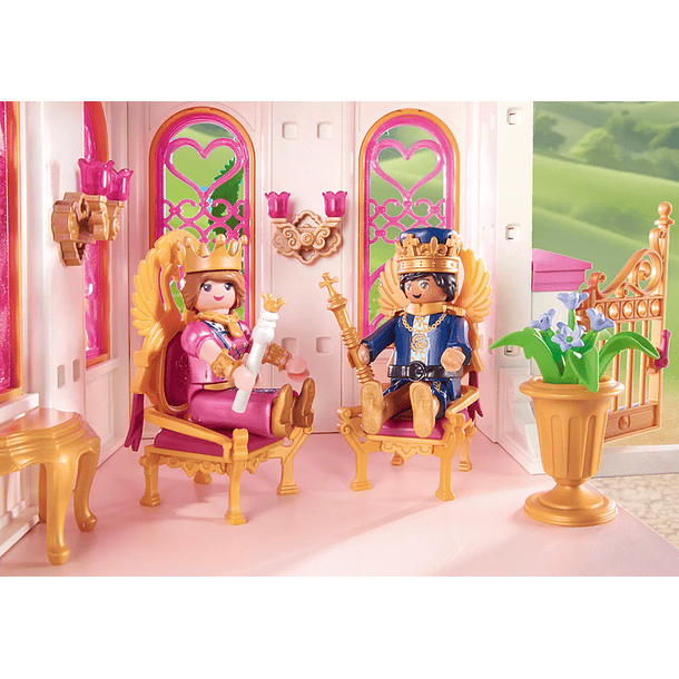 Castelo de Princesas com Casal da Realeza 6