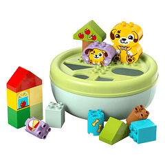 Organizador de Formas: Casa de Cachorrinho