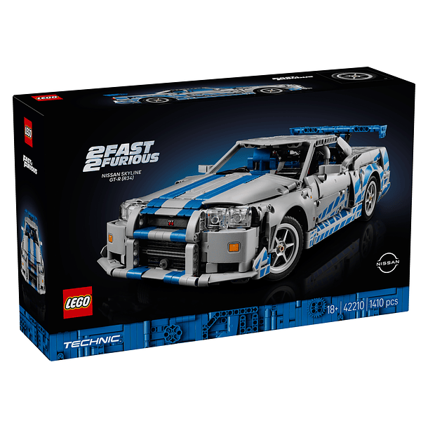 Velocidade Furiosa Carro Nissan Skyline GT-R (R34) 1
