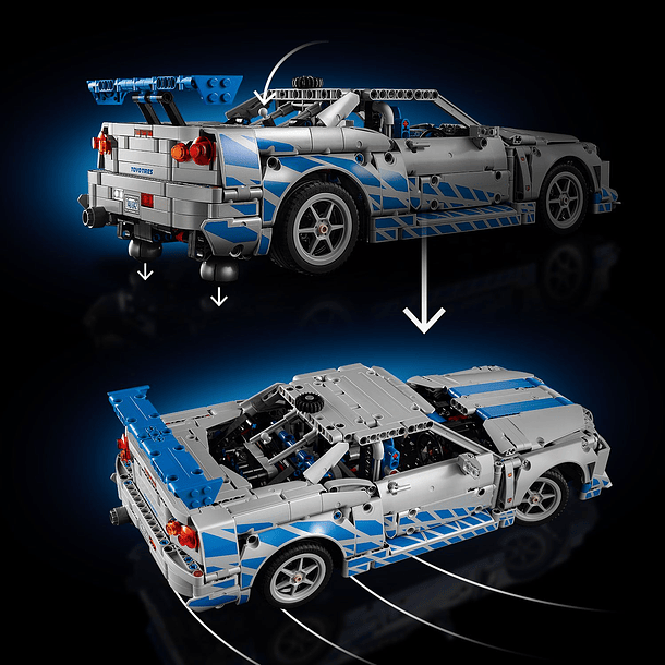 Velocidade Furiosa Carro Nissan Skyline GT-R (R34) 3