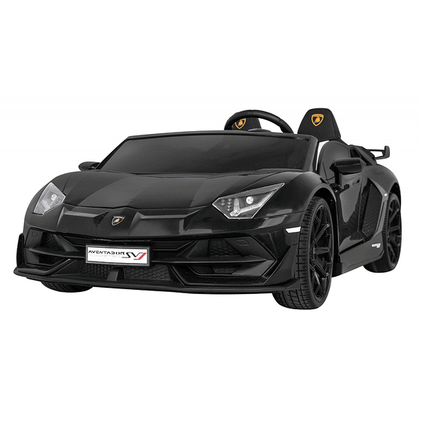 Lamborghini Aventador SVJ Preto 24V 2 Lugares 1