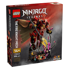 O Mech Cavaleiro de Fogo