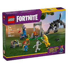 Acampamento de Peely e Sparkplug