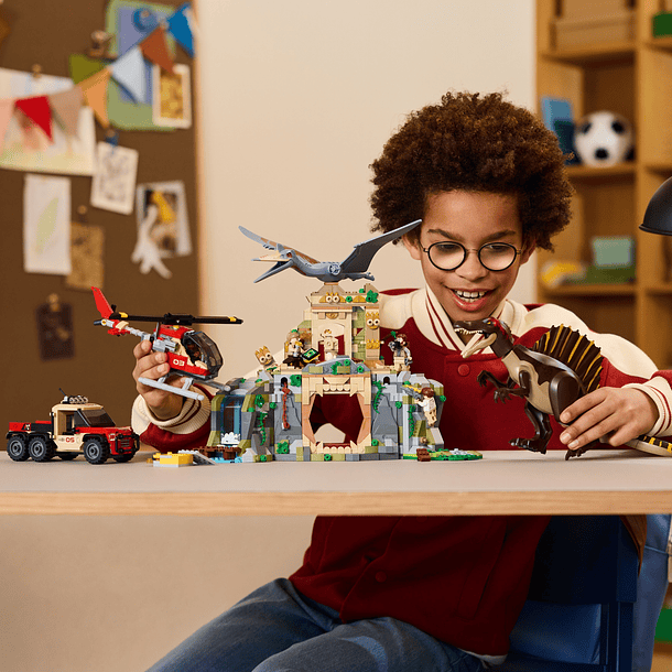 Missão Aérea com Espinossauro e Quetzalcoatlus 10