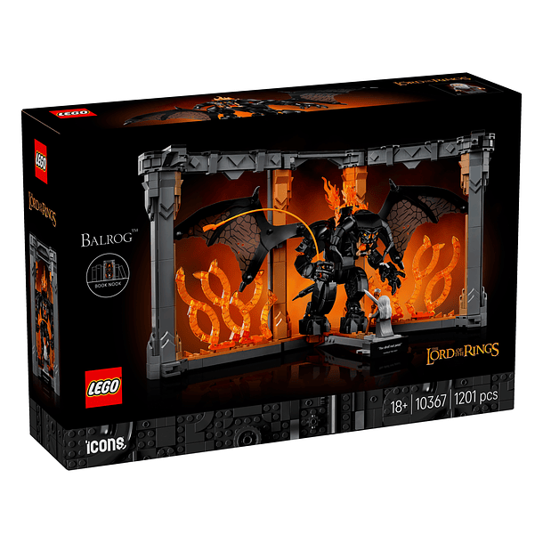 Book Nook O Senhor dos Anéis: Balrog 1