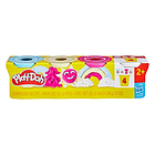Play-Doh - Pack 4 Potes Confettis 1