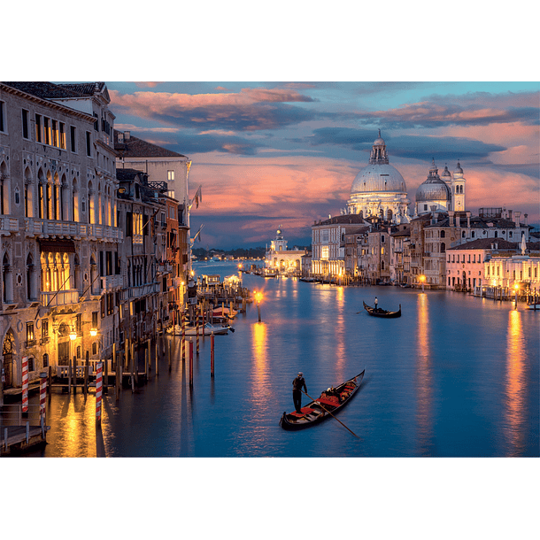 Puzzle 2000 pçs - The Magnifico Grand Canal 2
