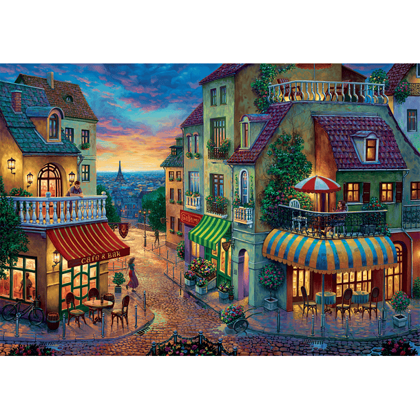 Puzzle 2000 pçs - Wandering Around Paris 2