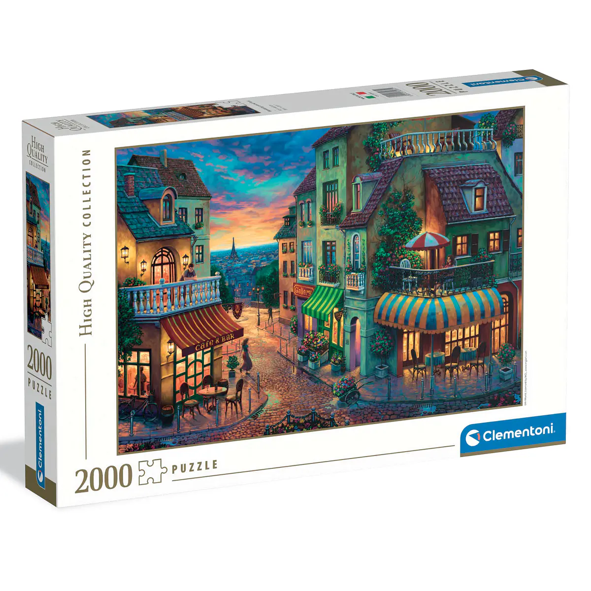 Puzzle 2000 pçs - Wandering Around Paris | Cubos Luminosos