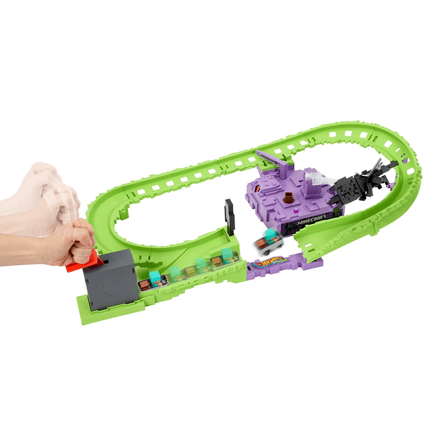Hot Wheels RacerVerse - Minecraft Última Volta do Dragão de Ender 5