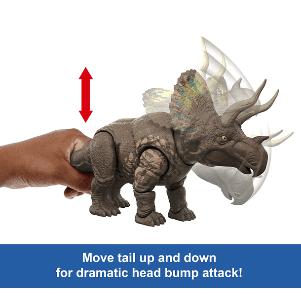 Jurassic World Gigantic Thrashers - Eotriceratops 3