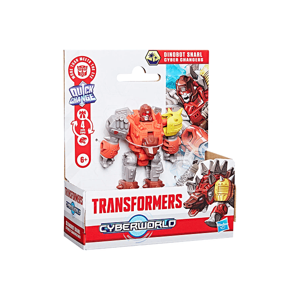 Transformers CyberWorld - Cyber Changers Dinobot Snarl 1